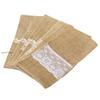 Hot-Selling Lace Linen Cutlery Bag for Christmas, Weddings, and Parties