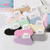 10 пар женских летних ультратонких носков-лодочек универсального цвета конфет, дышащих, силиконовых, невидимых