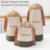 Aluminum foil Lunch Box Storage Bag Thickened Insulated Thermal Insulation Bag Large Capacity Waterproof Food Thermal Bag Women