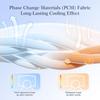 LUXEAR PCM Охлаждающие Наволочки, Набор из 2 шт. Arc-Chill Q-Max>0.5 Ультра-Холодные Наволочки с Принтом PCM Отводят Влагу, Скрытая Молния Защитный Чехол для Холодной Подушки
