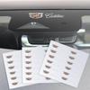 Car Front Seat Headrest Badge Decal Car Side Window Stickers For Cadillac Logo Escalade CTS ATS SRX XTS XT5 STS CT5 CT6 BLS XLR