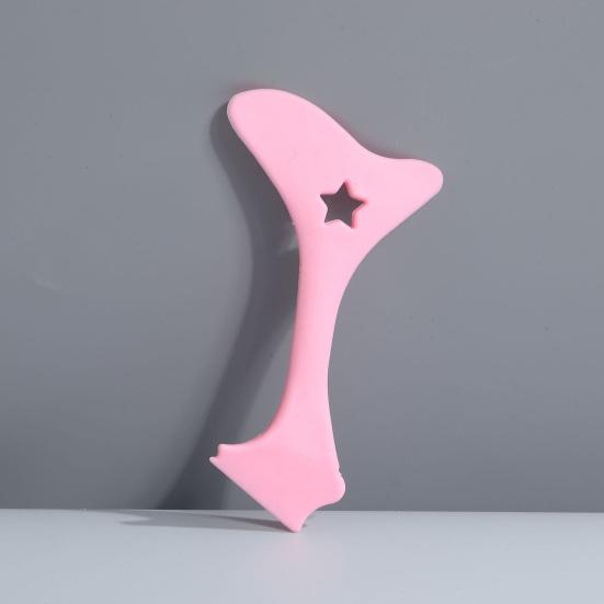 Multi-function Silicone Eyeliner Stencil Tool Reusable Beginner Eyeliner Drawing Assistant 2-In-1 Face Makeup Cream Application Tool