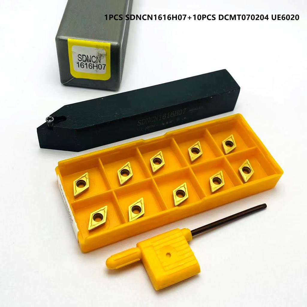 SDNCN1010H07 SDNCN1212H07 SDNCN161H07 SDNCN2020K07 Наружный держатель инструмента для транспортного средства.dcmt070204 Твердосплавный вставной инструмент для токарного станка с ЧПУ
