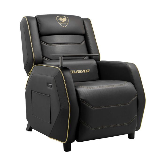 Fauteuil gaming - Cougar Gaming - RANGER PRO - Réglable en hauteur - Support lombaire intégré - Noir