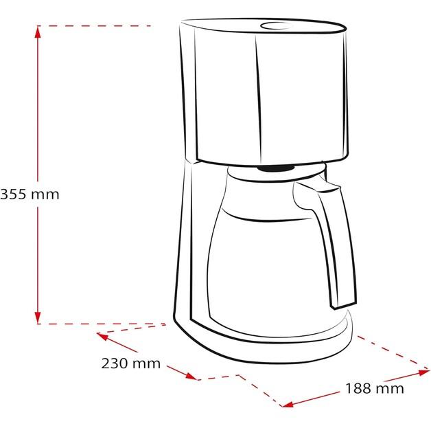 Кофеварка Melitta Enjoy Top Therm schwarz (1017-08)
