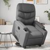 VidaXL Electric Recliner, Relaxation Chair with Adjustable Backrest and Footrest, Living Room Seat, Modern, 3204675