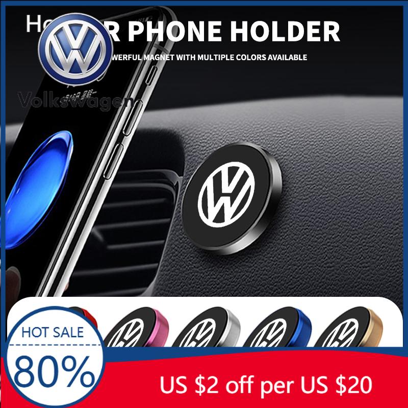 Для VW Volkswagen Jetta MK5 Golf Круглый Автомобильный Воздуховод Магнит Магнитный Держатель Для Volkswagen VW Touran Beetle Golf Passat Jetta P