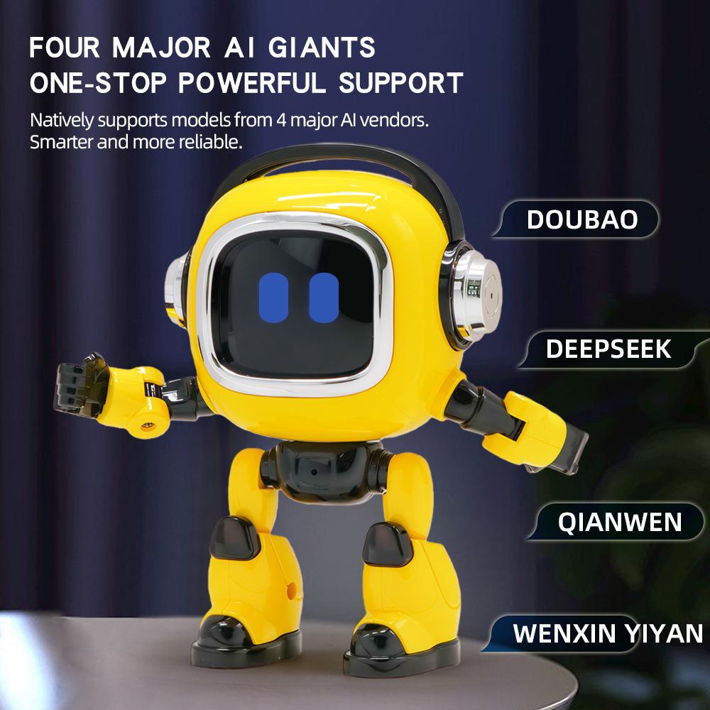 Deepseek AI Голосовой Робот-Пульт Управления Интеллектуальное Голосовое Управление Рассказчик Энциклопедия Вопросы и Ответы Помощник по Жизни Образовательная Игрушка Для Мальчиков Детей