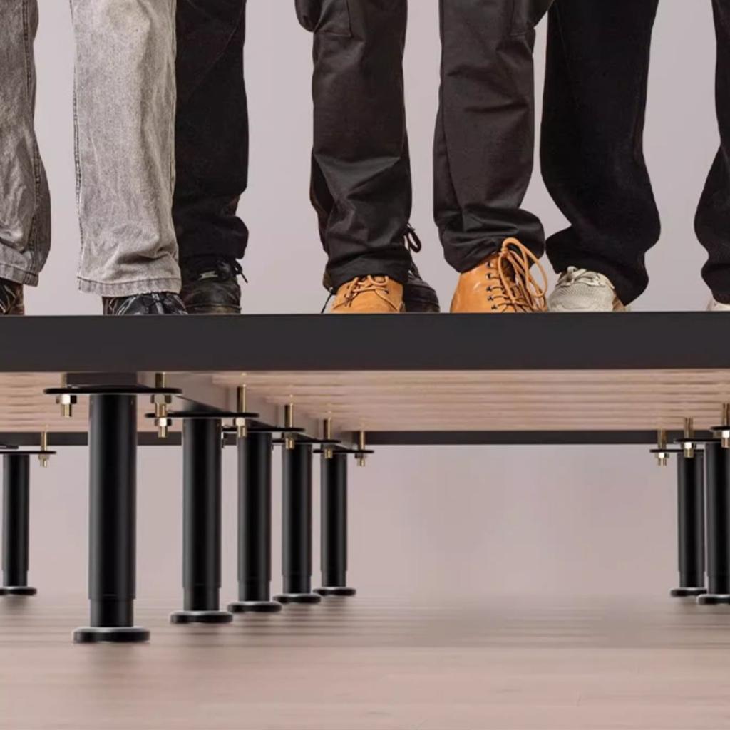 Регулируемые по высоте опорные ножки для каркаса кровати с более широким основанием, сверхпрочные ножки-подставки для увеличения высоты кровати, основа для центральной ламели кровати