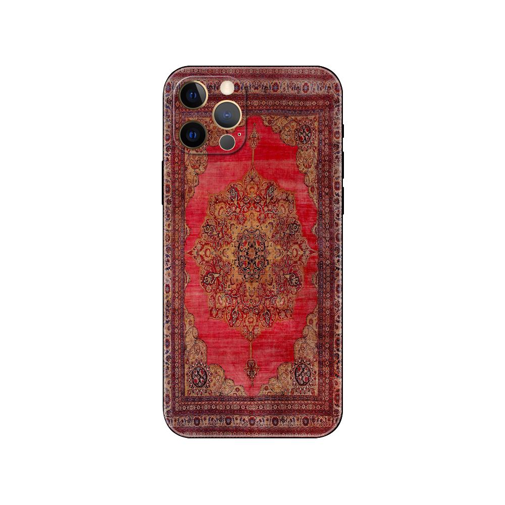 Черный чехол из ТПУ для iPhone 5 5s se 2020 6 6s 7 8 plus x 10 XR XS 11 12 mini pro MAX задняя крышка персидский ковер цветочный узор