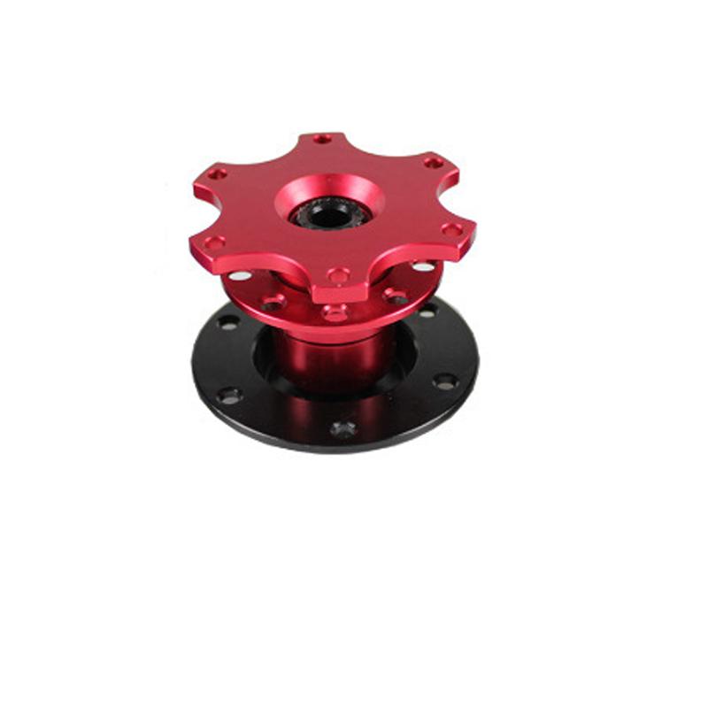 Auto Car Universal Racing Steering Wheel Quick Release Hub Adapter Snap Off Boss Kit