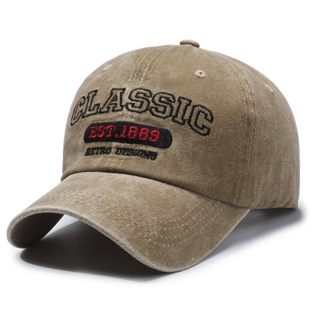 Visor Peaked Cap Classic EST.1889 Sunscreen Hats Fashion Casquette For Man Women