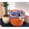 60cm Monster Hunter Rise Palamute Plush Toy Large Soft Pillow Animal Cushion Kawaii Cartoon Stuffed Toy Fun Kids Christmas Gift