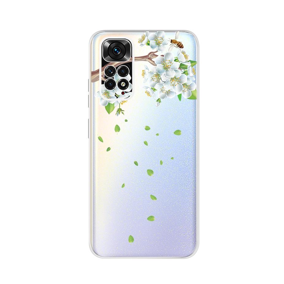 For Xiaomi Redmi Note 11 4G Case Redmi Note 11S Soft Silicone Stylish Painted Cover Case For Xiaomi Redmi 11 11S Note11 S Bumper