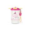 Leak-Proof Vacuum Straw Cup Cartoon Coffee Cup Portable Double Drink Insulated Cup  Daily Use