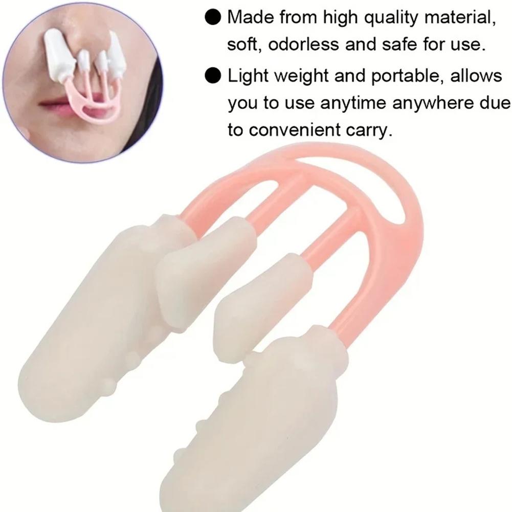 3pcs Nose Shaper,Beautiful Nose Clip,For Nose 3D Nose Bridges Heightening Device,Lifting Clip Bridges Beauty Enhancer