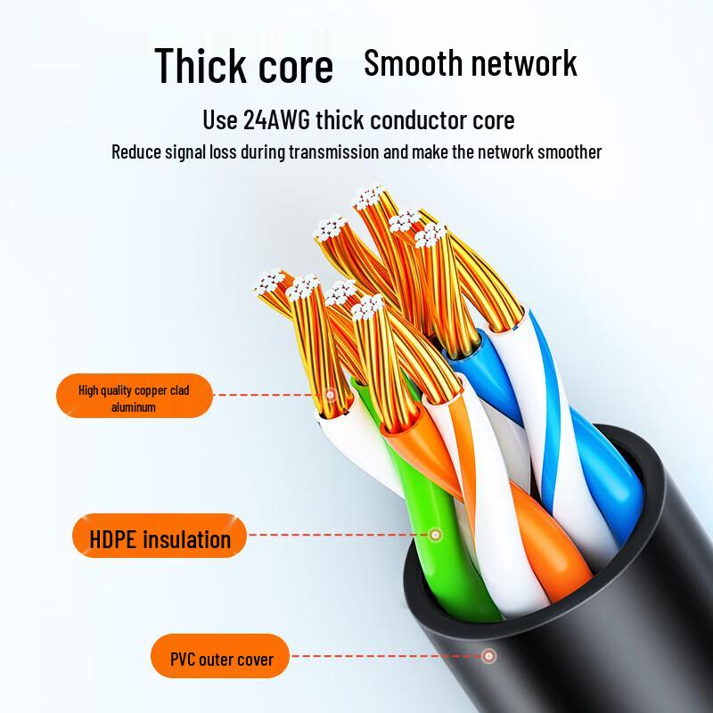 Shan Ze CAT5e Gigabit Ethernet Cable