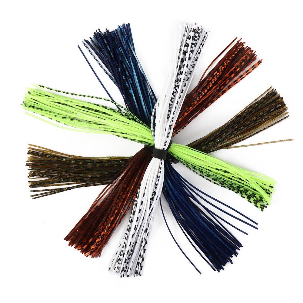 Материал для вязания мушек Баззбейты Спиннер 44 нити Джиг Юбка для кальмара Рыболовная приманка