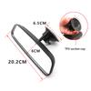 1 Piece Motorcycle Eelectric Tricycle Glass Suction Cup Rearview Mirror Universal 360° Rotates Adjustable Car Rear View Mirror