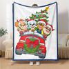 1Pc Animal Party Night Blanket Soft Throw Blanket For Home Bedroom Bed Sofa Travel Office Solid Christmas Blanket