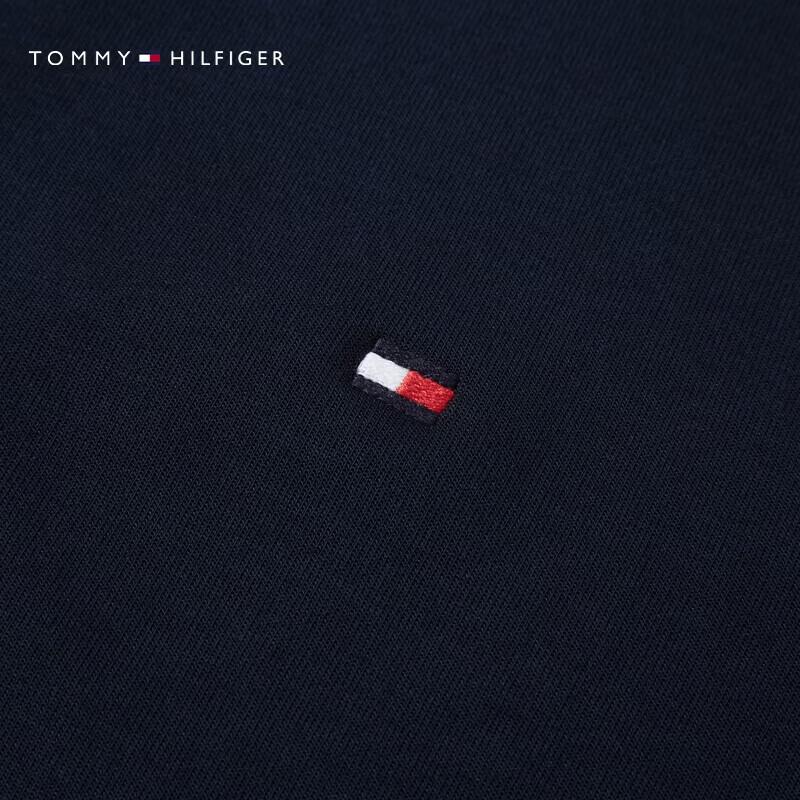 Tommy Hilfiger Мужская осенняя толстовка с вышивкой и воротником-стойкой на молнии