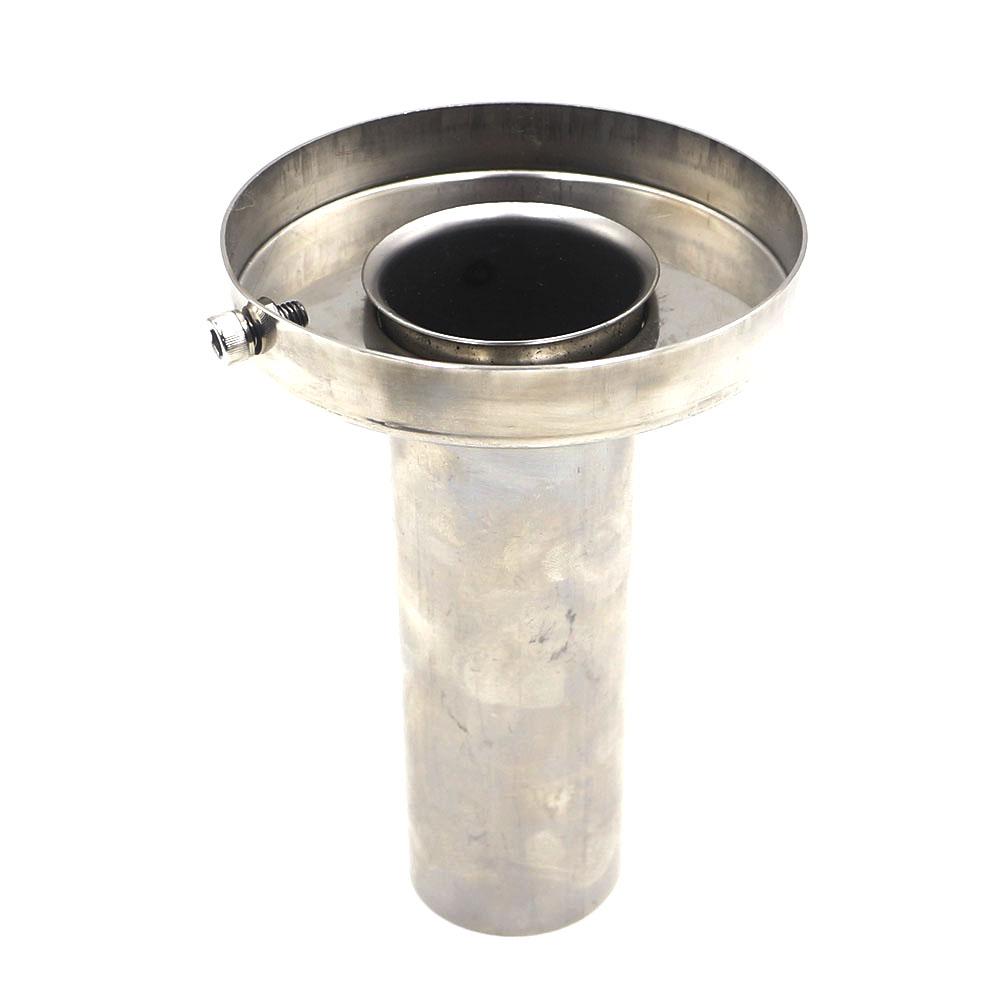 Universal unadjustable 85mm 3.5" /98mm 4'' /110mm 4.5'' Car Stainless Chrome Exhaust Muffler