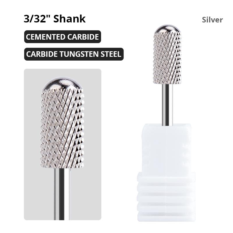 Керамическая фреза, маникюрные сверла для ногтей, электрические пилочки для ногтей, розовые, синие, шлифовальные насадки, фрезы, резак, аксессуары для заусенцев