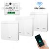 Tuya Умный дом WIFI Релейный модуль Переключатель Мини Свет RF433MHz Настенная панель Переключатель Беспроводное голосовое управление Таймер Google Home Alexa