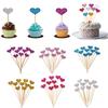 Украшение для вечеринки, украшение для кекса, вставка для открытки, свадебное украшение, декор для торта, 10 шт., принадлежности для украшения, аксессуары для украшения выпечки