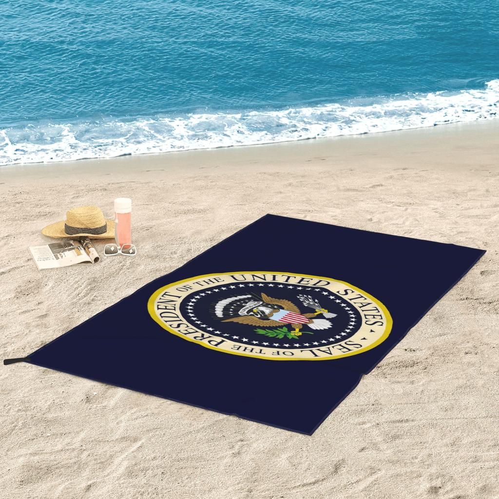 Seal Of The President Of The United States Us Usa Beach Towel Soft Microfiber Quick Dry Absorbent Quick Towels For Swimming