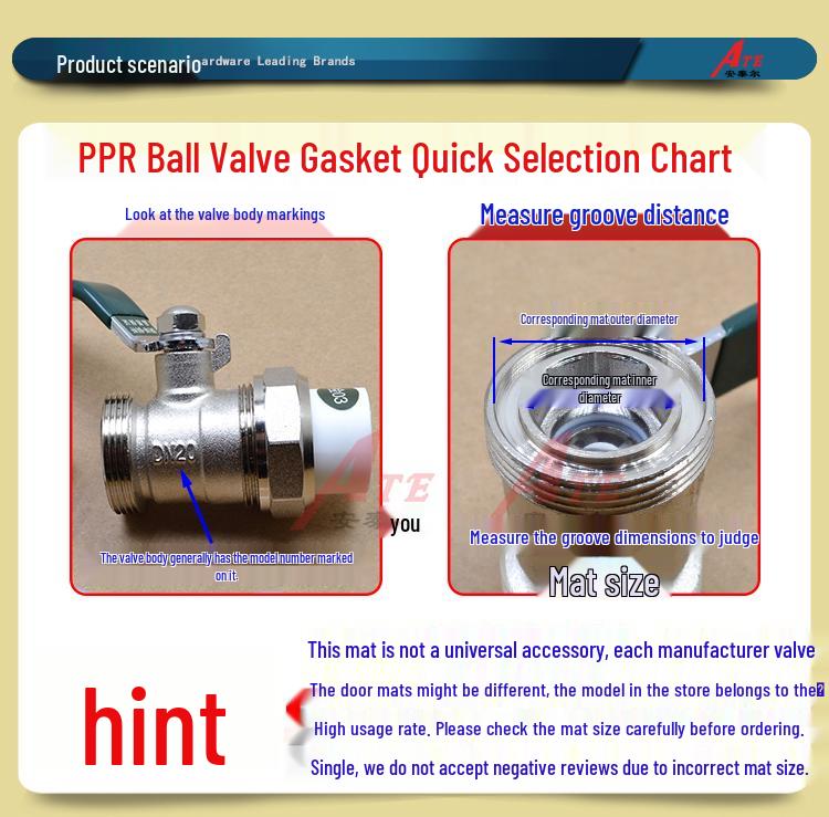 PPR Silicone O-ring Ball Valve Gasket for Pipe Fitting and Temperature Control