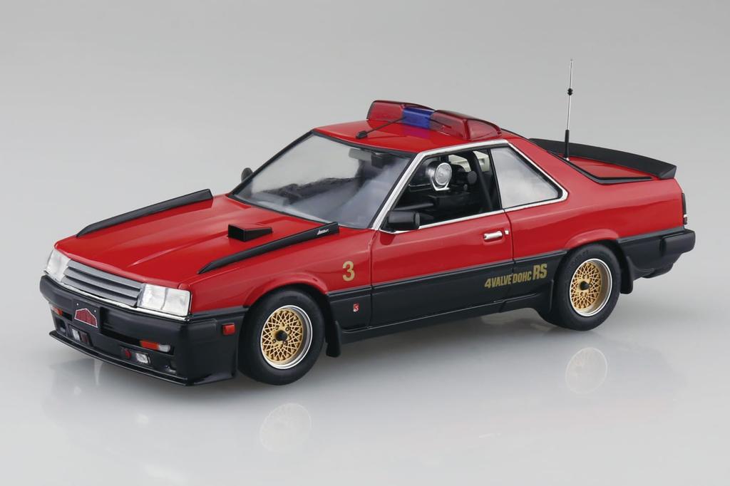 Aoshima Bunka Kyozai Scale Seibu Keisatsu 5 Machine Plastic Model (AOSHIMA) 1/24 No. RS-3 (Car)