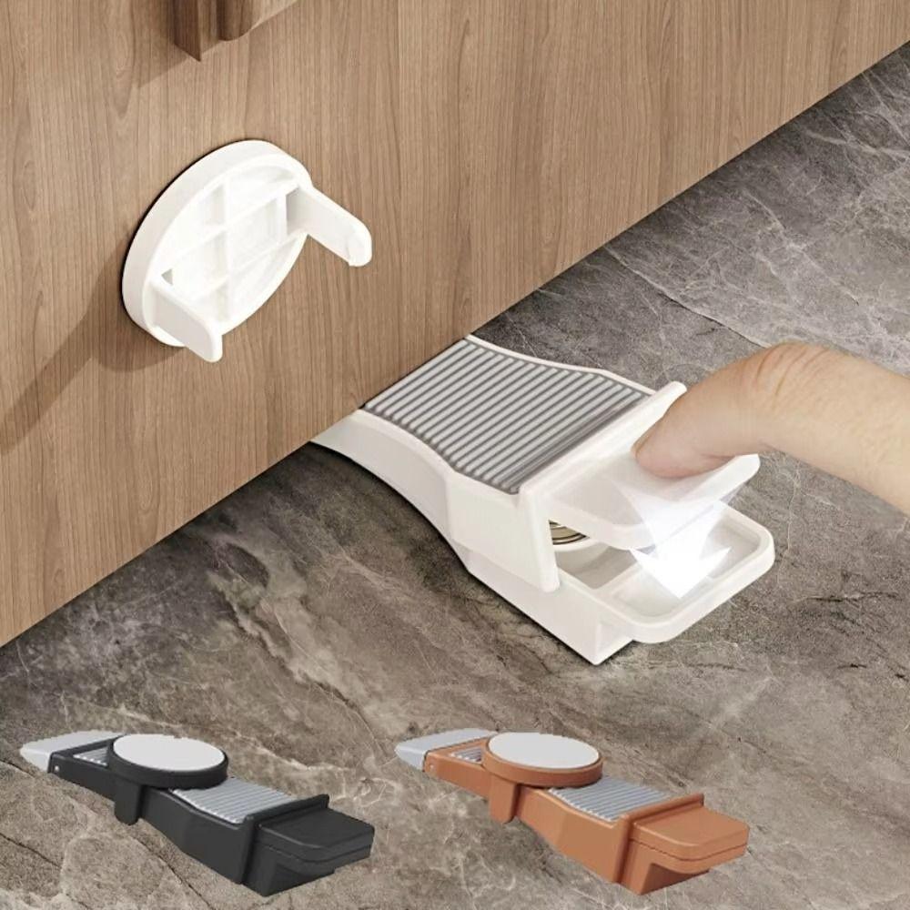 Adjustable Anti-collision Door Stopper No Punching Floor Door Block  Door Protection