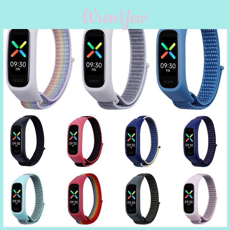 Стильный и мягкий нейлоновый ремешок для Oppo Band, легко регулируемый и удобный