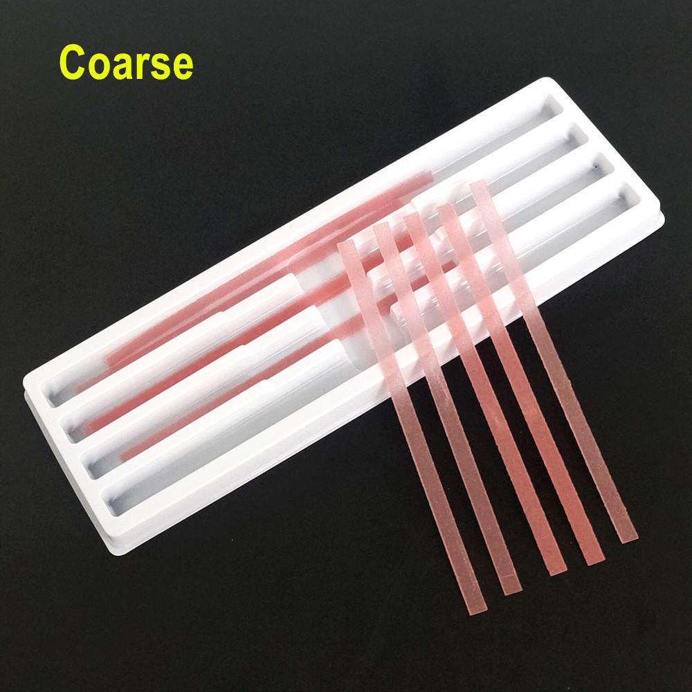 40pcs Dental Polyester Polishing Stick Strip with Single Side polishing Polystrips Whitening Materials  4mm width