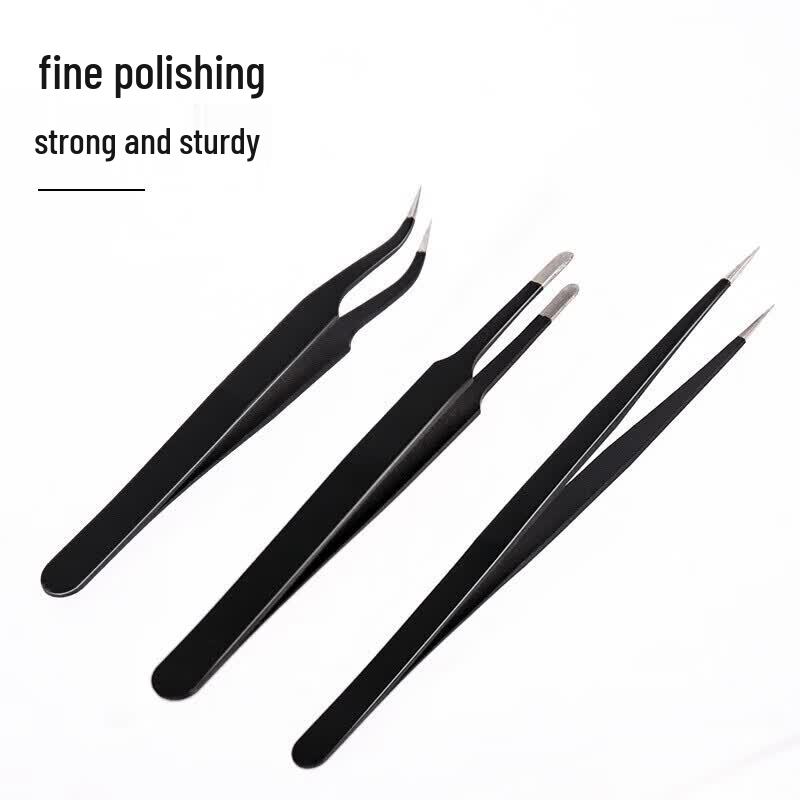 Deli 3-Piece Tweezer Set