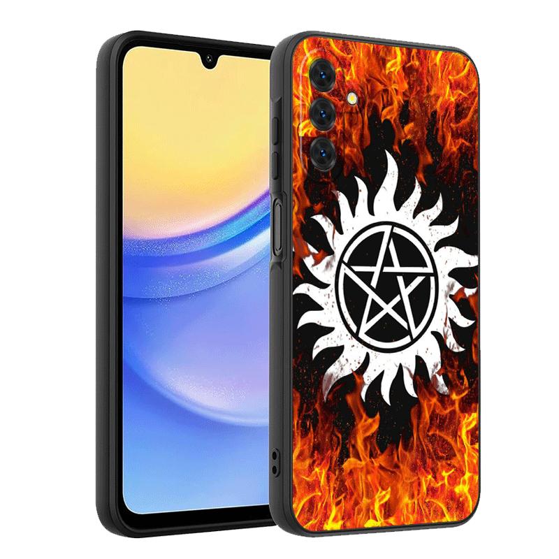 Supernatural SPN Babaite Soft Phone Case for Samsung A17 A37 A57 A16 A26 A36 A56 A15 A25 A35 A55 A14 A24 A34 A54 A13 A23 A33 A53
