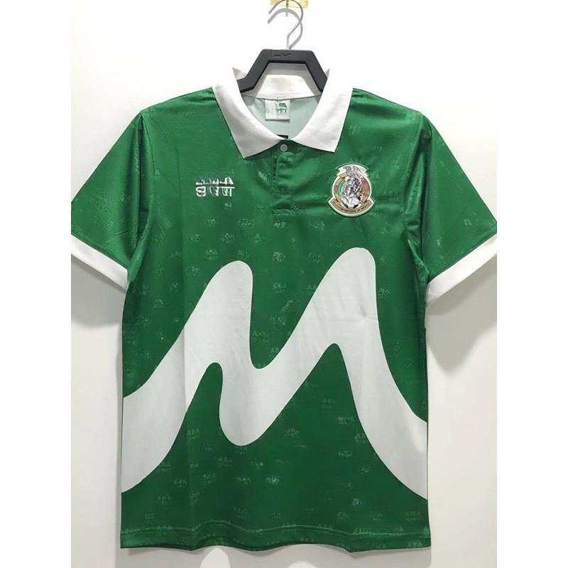Mexico National Team Retro Soccer Jerseys Short Sleeve Men Women Sports Training