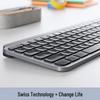 Logitech Беспроводная Bluetooth-клавиатура MX Keys полноразмерная