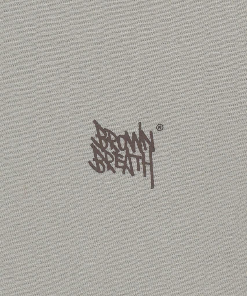 BROWNBREATH W Футболка с биркой 'Sleepy Tag' - Бежевый