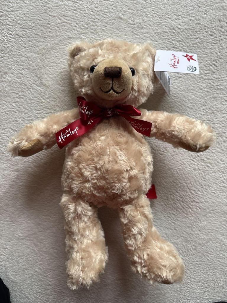 [USED] Hamleys 2024 Teddy Bear with tags