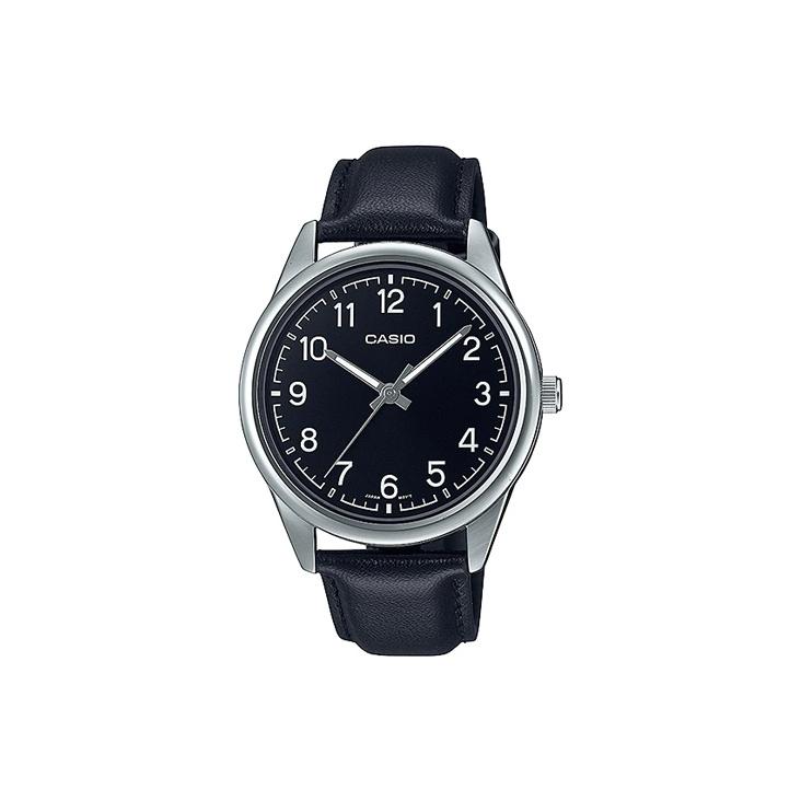 Casio Мужские часы Стандартной серии Черные MTP-V005L-1B4 MTP-V005L-1B4