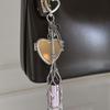 Charm Bag Accessories Metal Net Pocket Lipstick Bag Keychain Interchangeable Lip Balm Keychain