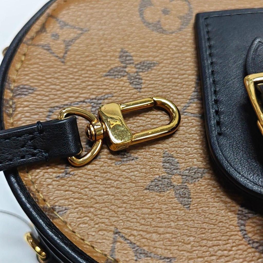 [Pre-Owned] Louis Vuitton Mini Boite Chapeau 'Brown Monogram Reverse Canvas' - Very Good #1IXSV4M