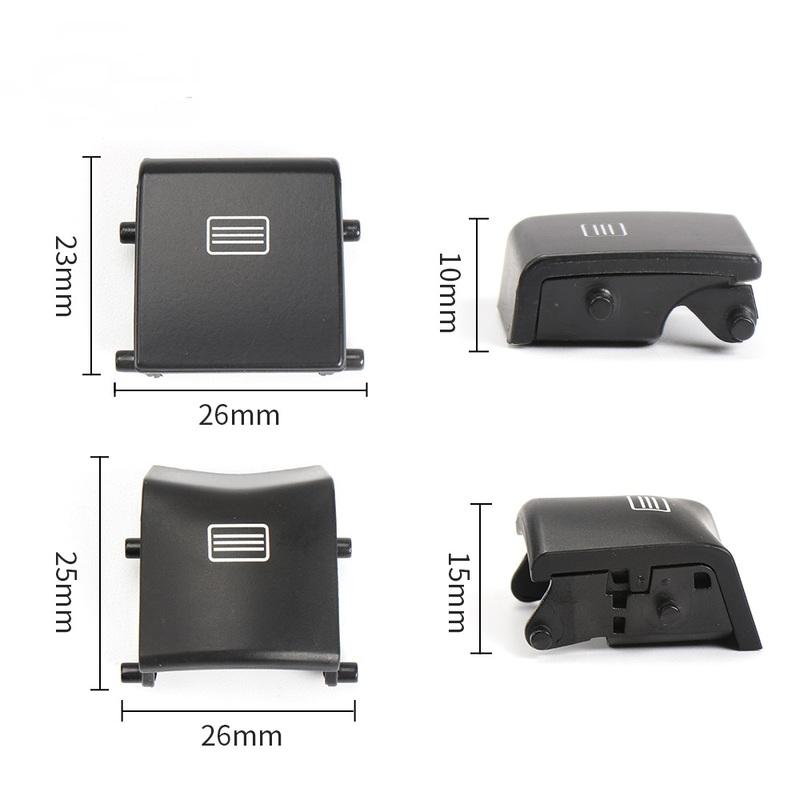 For Mercedes W166 W292 W463 Car Sunroof Window Switch Button Cover Plastic for Benz ML GLE GLS