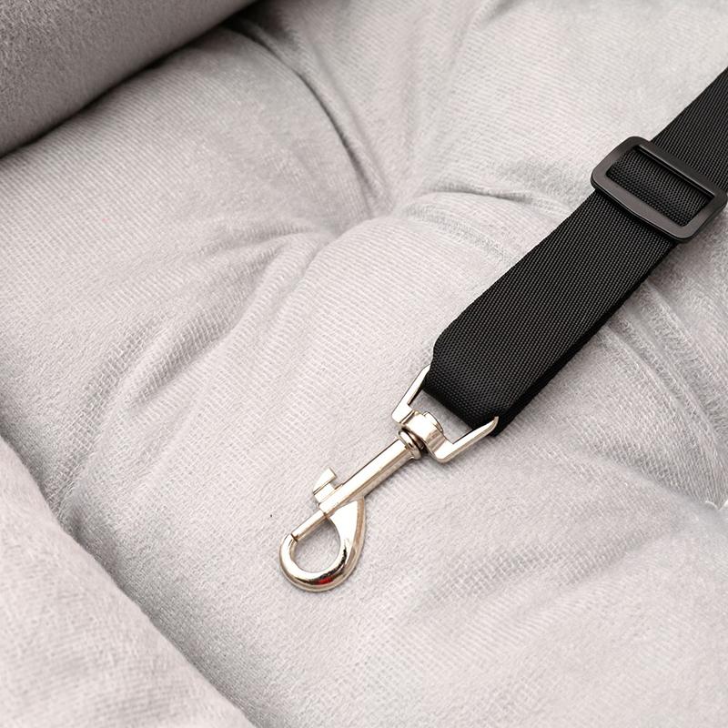 Pet Car Booster Seat Fluffy Puppy Dog Cat Travel Carrier Soft Safety Bag