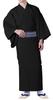 Подкладка японское [KYOETSU] Кимоно, Стирать, Кимоно, Однотонный, Эпонж, Одежда, Мужская (М, Черный)