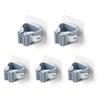Xiaomi 5PCS Self Adhesive Mop Broom Holder Wall Mounted No Drill Cleaning Tool Organizer Bathroom Kitchen Storage Rack Grip Clip Home450000
