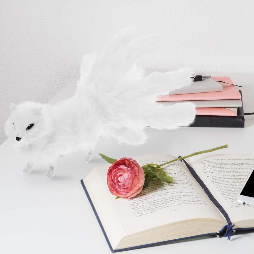 Homoyoyo Моделирование Лисы Украшение Лисы Искусственная Фигурка Лисы Подушка Лиса Фигурка Лисы Модель Лисы Фея Девятихвостый Девятихвостый