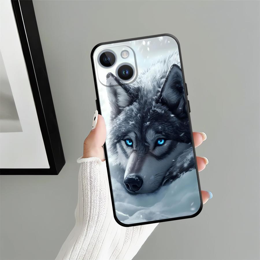 Чехол для Apple iPhone 17 Pro Max 14 16 XR XS MAX 12 15 Pro 7 8 11 13 Air Funda Чехол для телефона Крутой Лев Собака
